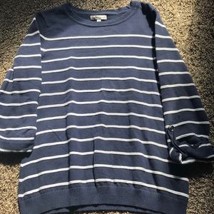 Croft & Barrow striped crewneck